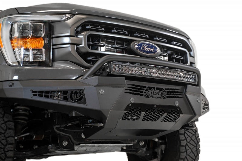 Addictive Desert Designs 2021 Ford F-150 HoneyBadger Front Bumper w/o Top Hoop